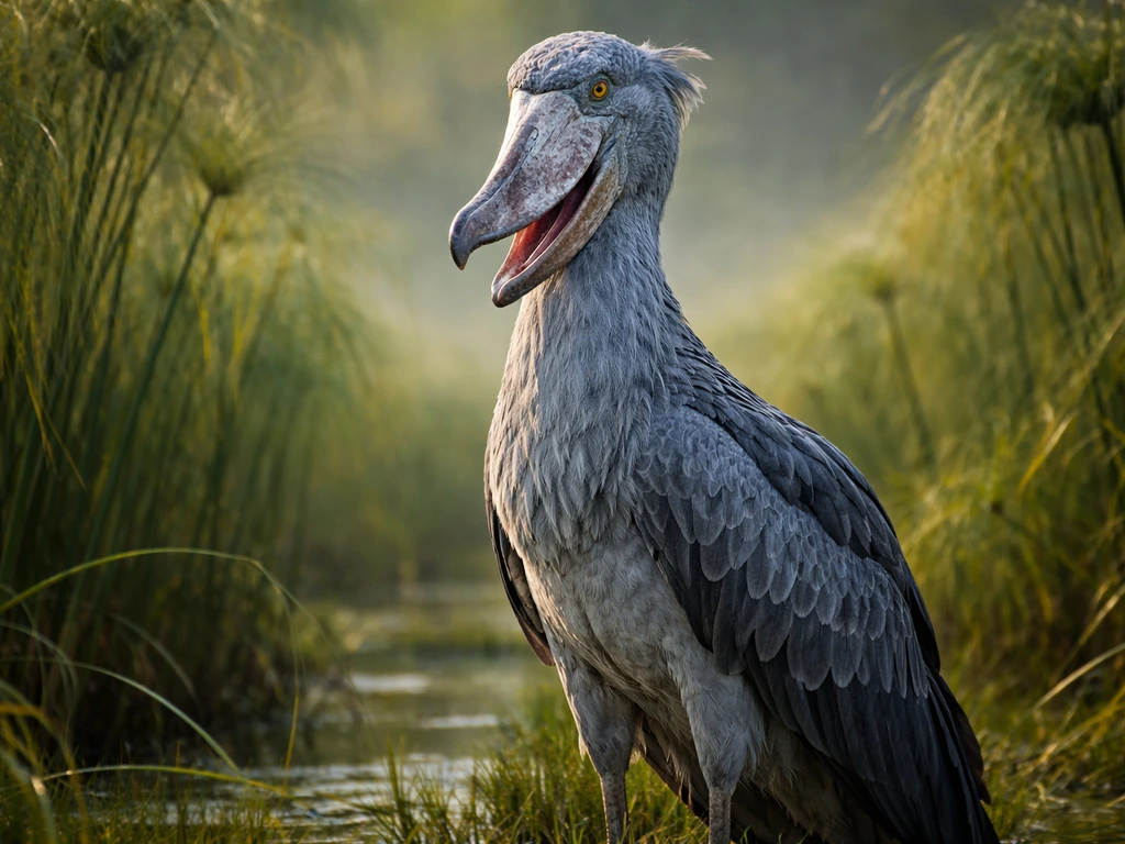 Is Shoebill the Dumbest Bird? Evidence on Its Intelligence