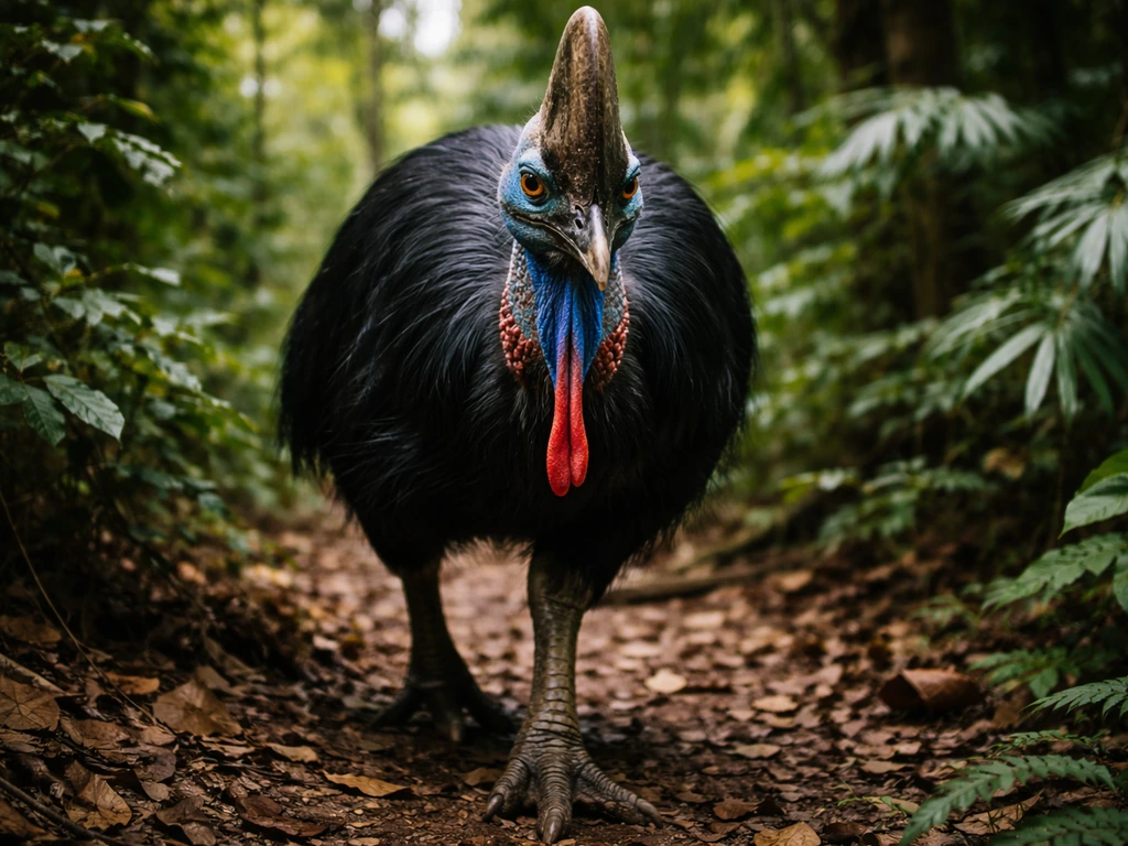 why is the cassowary: the most dangerous bird